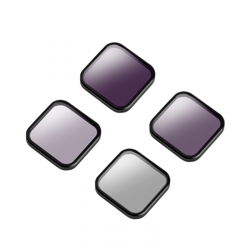 Набор фильтров Telesin GP-FLT-903 CPL / ND8 / ND16 / ND32 для GoPro HERO10/HERO9 Black