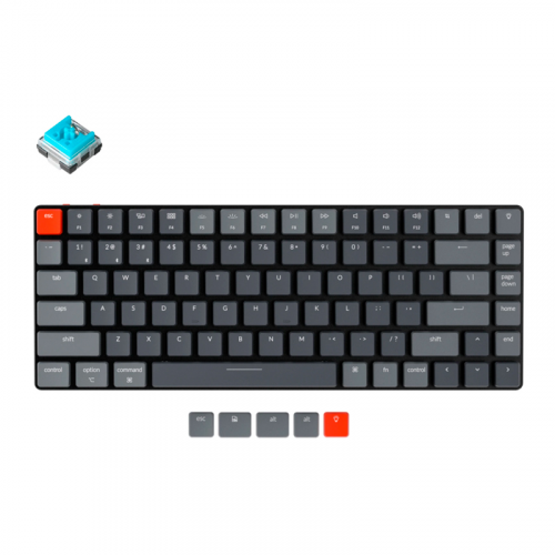 Беспроводная игровая клавиатура Keychron K3E2 Black