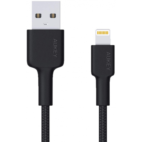 Кабель для iPhone, iPad Aukey CB-AL05 USB-A to Lightning 2m (Black)