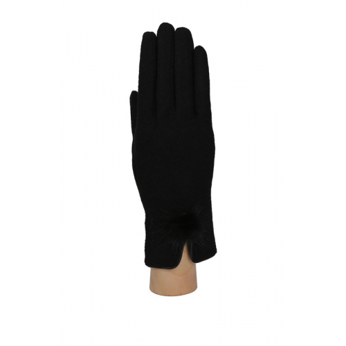 Перчатки женские FABRETTI TH46-1 черные, one size