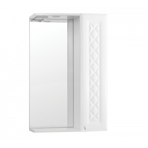 Зеркальный шкаф Style Line Канна 50/С Люкс белый