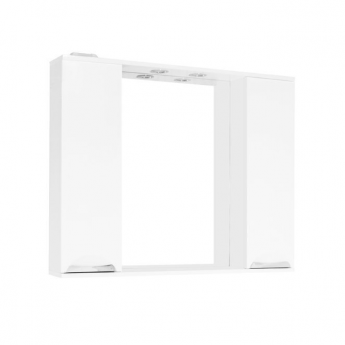 Зеркальный шкаф Style Line Жасмин 1000/С белый