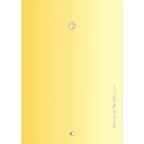 Блокнот Серия Пастельный градиент. Желтый / Pastel gradient, yellow (А5, 128 стр.)