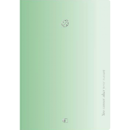 Блокнот Серия Пастельный градиент. Зеленый / Pastel gradient, green (А5, 128 стр.)