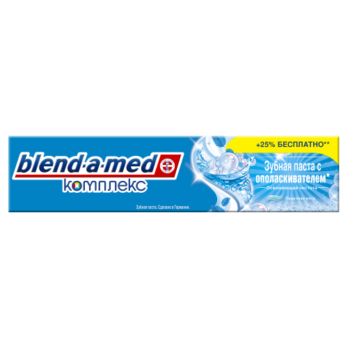 Зубная паста Blend-a-med КОМПЛЕКС 7 с ополаскивателем 125 мл
