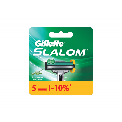 Сменные кассеты Gillette Slalom 5 шт