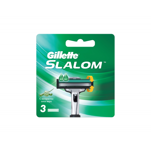 Сменные кассеты Gillette Slalom 3 шт