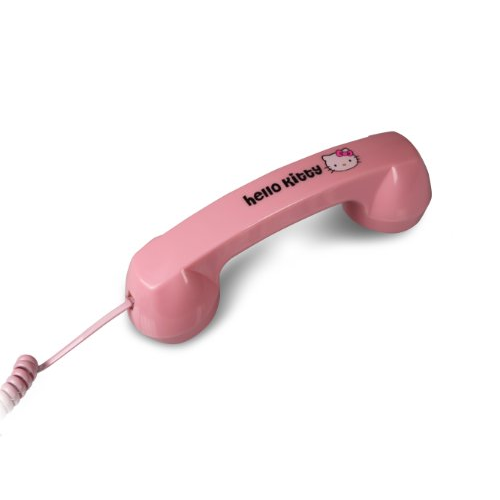 Телефонная трубка "Hello Kitty" с разъемом 3,5 мм (розовый)