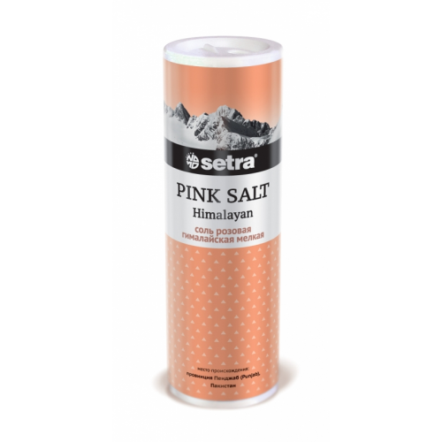 Соль Сетра гималайская мелкая розовая 250 г