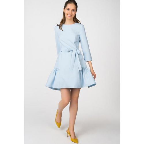 Платье женское T-Skirt SS18-07-0677-FS голубое XS