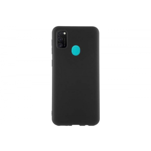 Чехол для смартфона Samsung Galaxy M21 силиконовый (матовый),черный BoraSCO