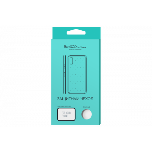 Чехол для смартфона Xiaomi Mi Play силиконовый прозрачный, BoraSCO