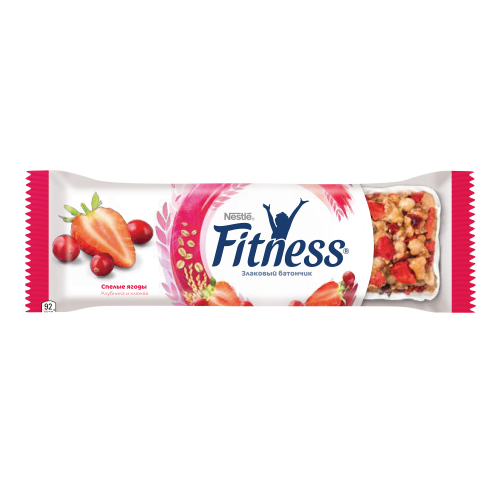 Злаковый батончик Nestle fitness cпелые ягоды 23.5 г