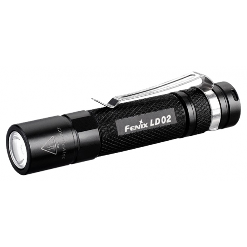 Туристический фонарь Fenix LD02 76 черный, 3 режима