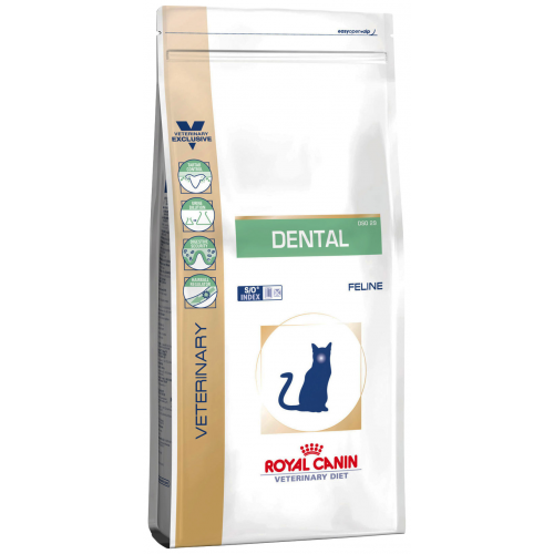 Сухой корм для кошек ROYAL CANIN Dental, для гигиены полости рта, 1,5кг