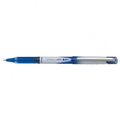 Ручка-роллер с жидкими чернилами "V-ball Grip" 0,5 мм синяя