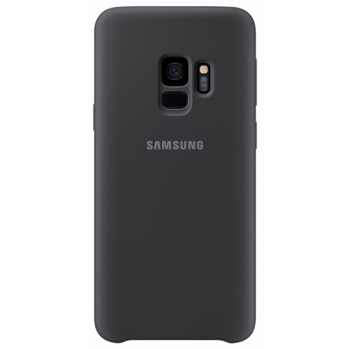 Накладка Samsung Silicone Cover Black для Galaxy S9