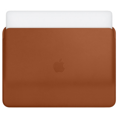 Чехол для ноутбука 13" Apple Macbook Pro Leather Saddle Brown