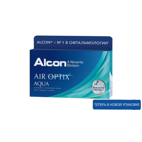 Контактные линзы ALCON Air Optix Aqua 6 линз -3,75