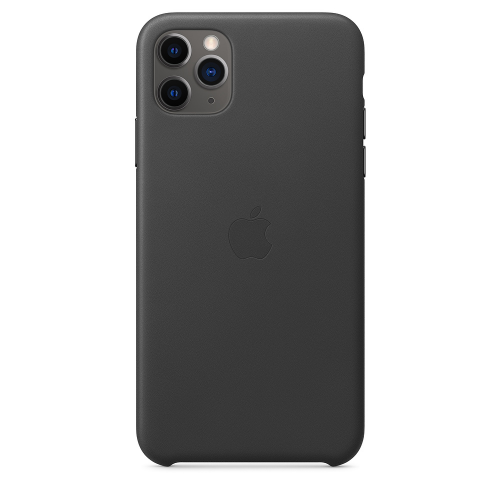 Чехол Apple для iPhone 11 Pro Max Leather Case - Black
