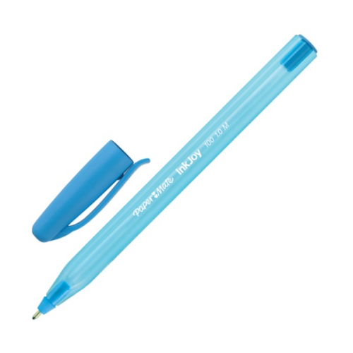 Ручка шариковая "Inkjoy 100" 1,0 с колпачком голубая