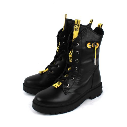 Ботинки женские Longfield 410621-6 черные 40 RU