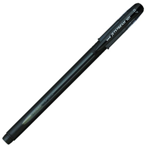 Ручка шариковая UNI Jetstream SX-101, черная, 0,7 мм, 1 шт