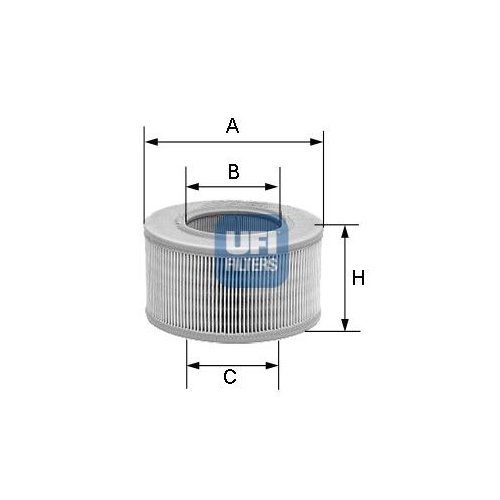 Фильтр воздушный двигателя UFI 30.118.01