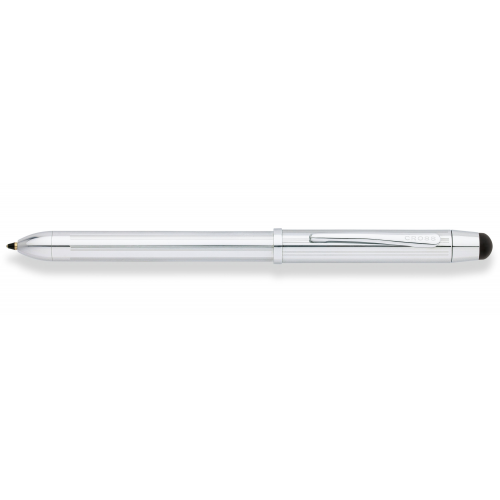 Cross Tech3+ - Lustrous Chrome, многофункциональная ручка со стилусом, M, BL+R