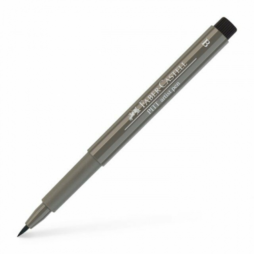 Капиллярная ручка "Pitt Artist Pen Brush", теплая серая, IV