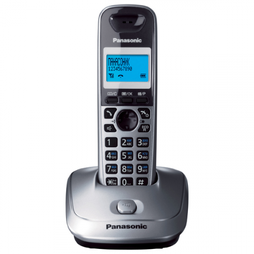 DECT телефон Panasonic KX-TG2511RUM Silver/Black