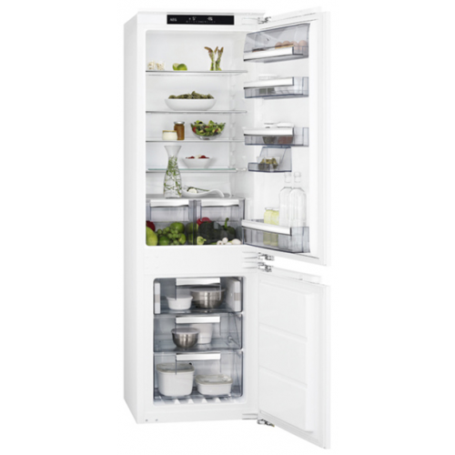 Встраиваемый холодильник AEG SCR81816NC White