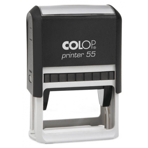 Оснастка для печати Colop Printer 55. Поле: 60х40 мм. Цвет корпуса: черный
