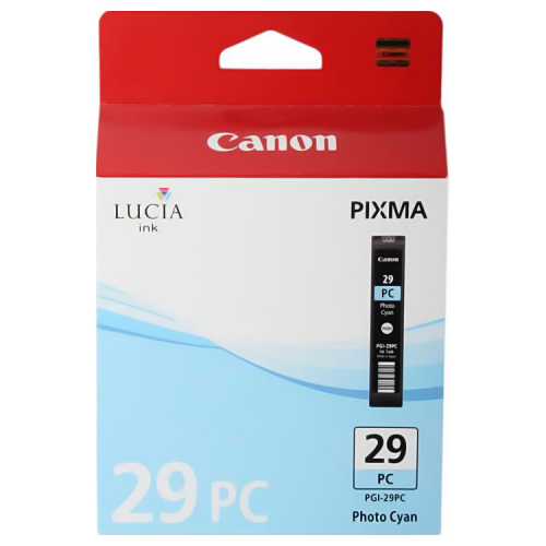 Картридж для струйного принтера Canon PGI-29PC голубой, оригинал