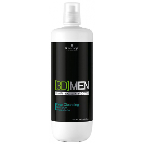 Шампунь для волос Schwarzkopf Professional [3D]Men Deep Cleansing Shampoo 1000 мл