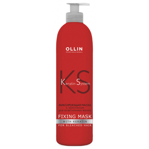 Маска для волос Ollin Professional Keratine System Bleached Hair 500 мл