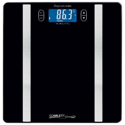 Весы напольные Scarlett SL-BS34ED42 Silver/Black
