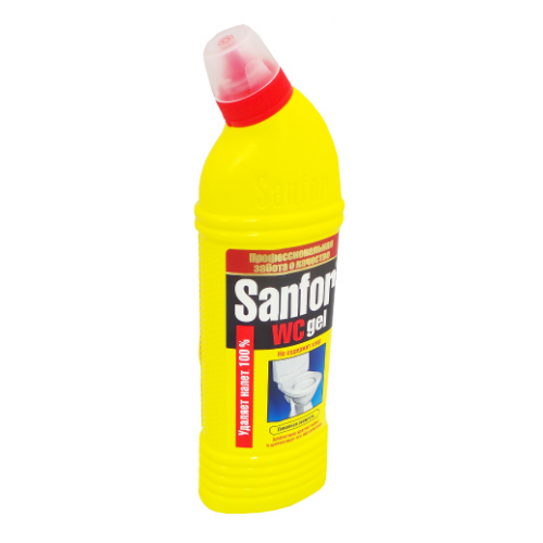 Чистящее средство Sanfor универсальный WC лимон 750 мл
