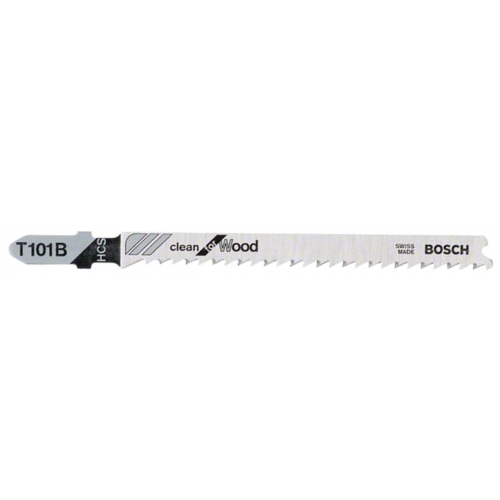 Набор пилок для лобзика Bosch T 101 B, HCS 2608630557