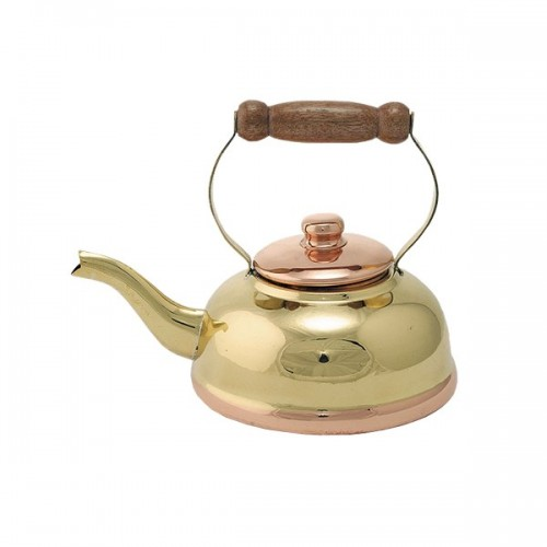 Чай весовой черный Ти Тэнг в чайнике медь с латунью 25 г