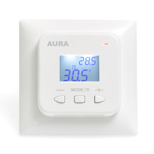 Терморегулятор для теплых полов Aura Technology LTC 440 белый