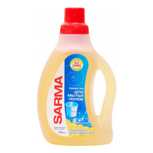 Универсальное чистящее средство для мытья полов Sarma без хлора 750 мл