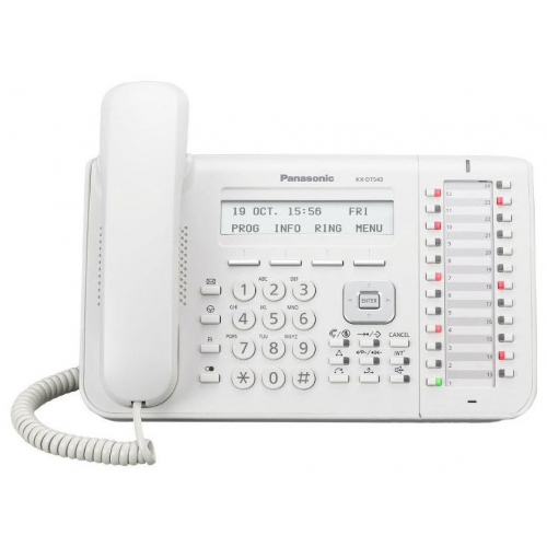 IP-телефон Panasonic KX-DT543RU White