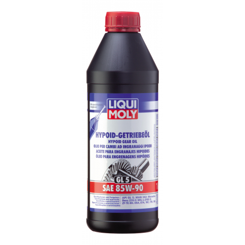 Трансмиссионное масло LIQUI MOLY Hypoid-Getriebeoil SAE 85W-90 (1л)