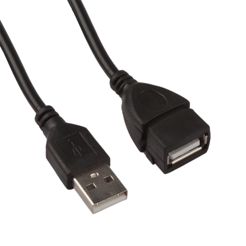 Кабель Liberty Project USB A-USB A, F-F 1м Black