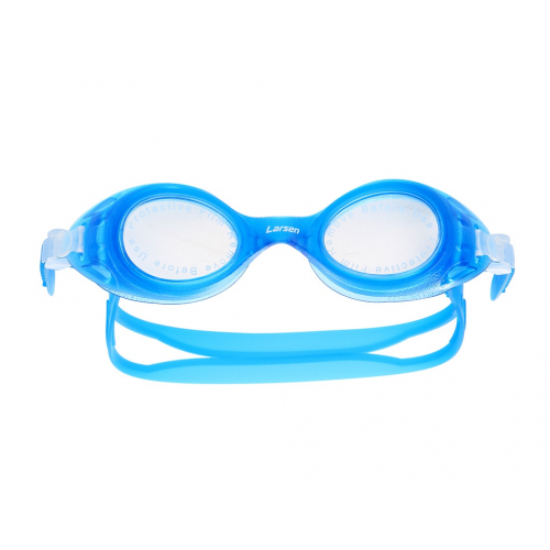 Очки для плавания Larsen DS7 голубые