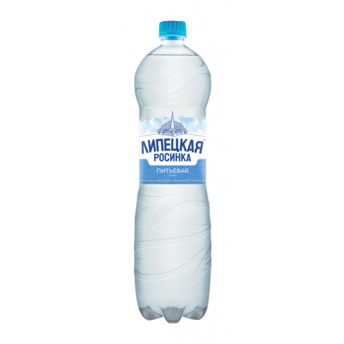 Вода минеральная Росинка Липецкая лайт питьевая артезианская негазированная пластик 1.5 л