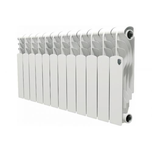 Алюминиевый радиатор Royal Thermo Revolution 500 12 секции белый (229924)