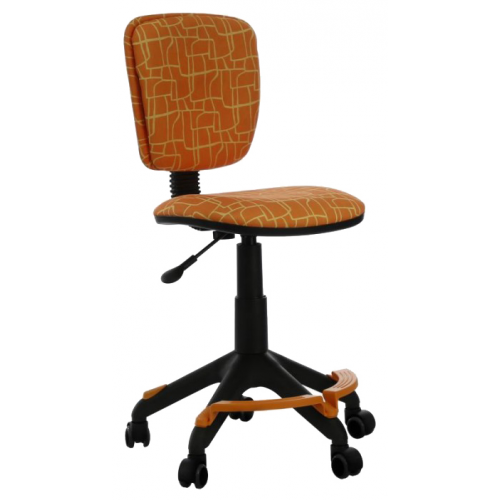 Кресло детское "Бюрократ" цвет: оранжевый жираф, арт. CH-204-F/GIRAFFE