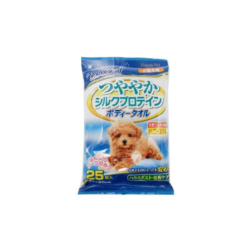 Влажные полотенца для собак Japan Premium Pet, с целебными свойствами меда, 25 шт